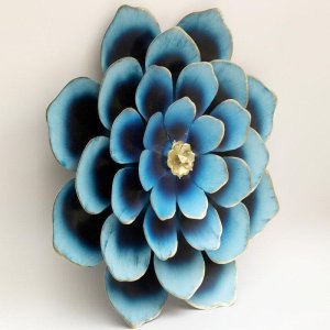 Daisy Bloom Wall Decor- Blue