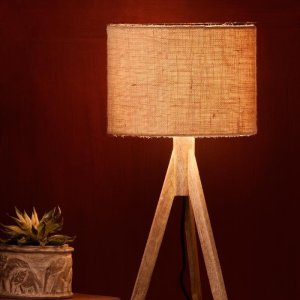 Classy With Twist Table Lamp - Brown